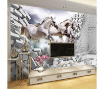 一站式装饰竹木纤维集成墙板工厂定制室内装饰环保装修材料玄关电视背景墙