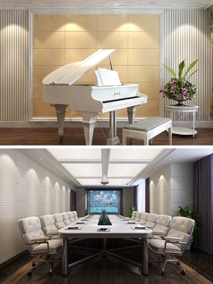 盐城木塑吸音板用在美术馆吸音降噪