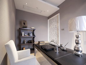 大连华润海中国现代简约三居室装修效果图 105平米7万装修设计案例 大连房天下家居装修网