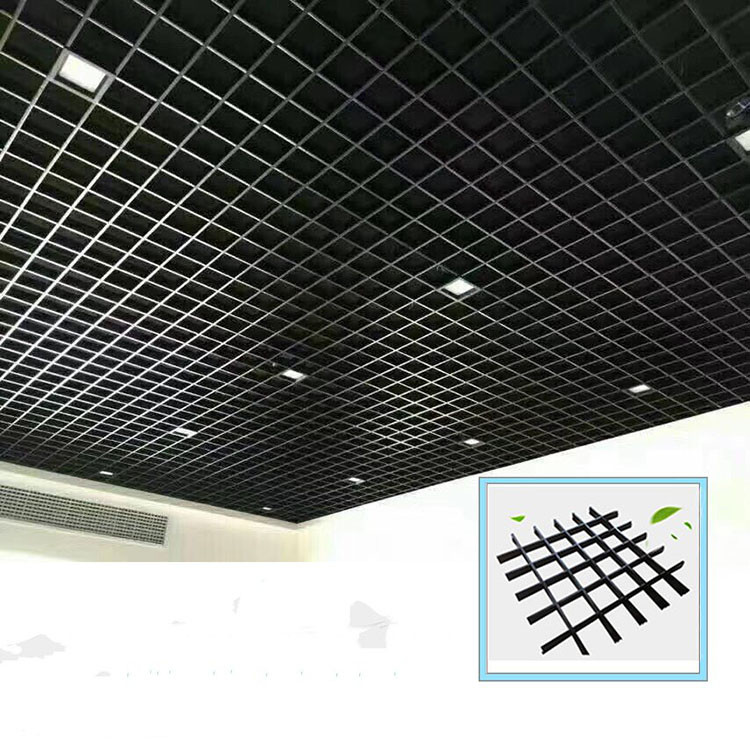 【泰昌装饰材料】 铝格栅吊顶天花,铝制格栅吊顶,三角形格栅天花,工厂直销