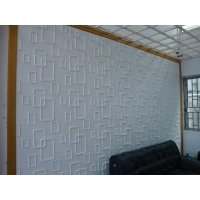 三维板3d立体电视背景墙店铺门头装饰材料公司店铺形象墙墙衣 - 德洛斯 - 九正(中国建材第一网)