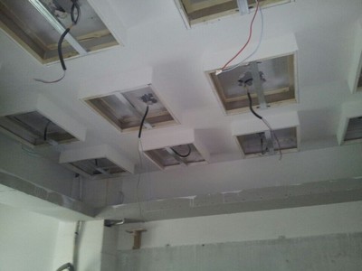 64平现代简约办公空间装修效果案例-统计局会议室装修实景图赏析-土巴兔家居室内装修设计效果图